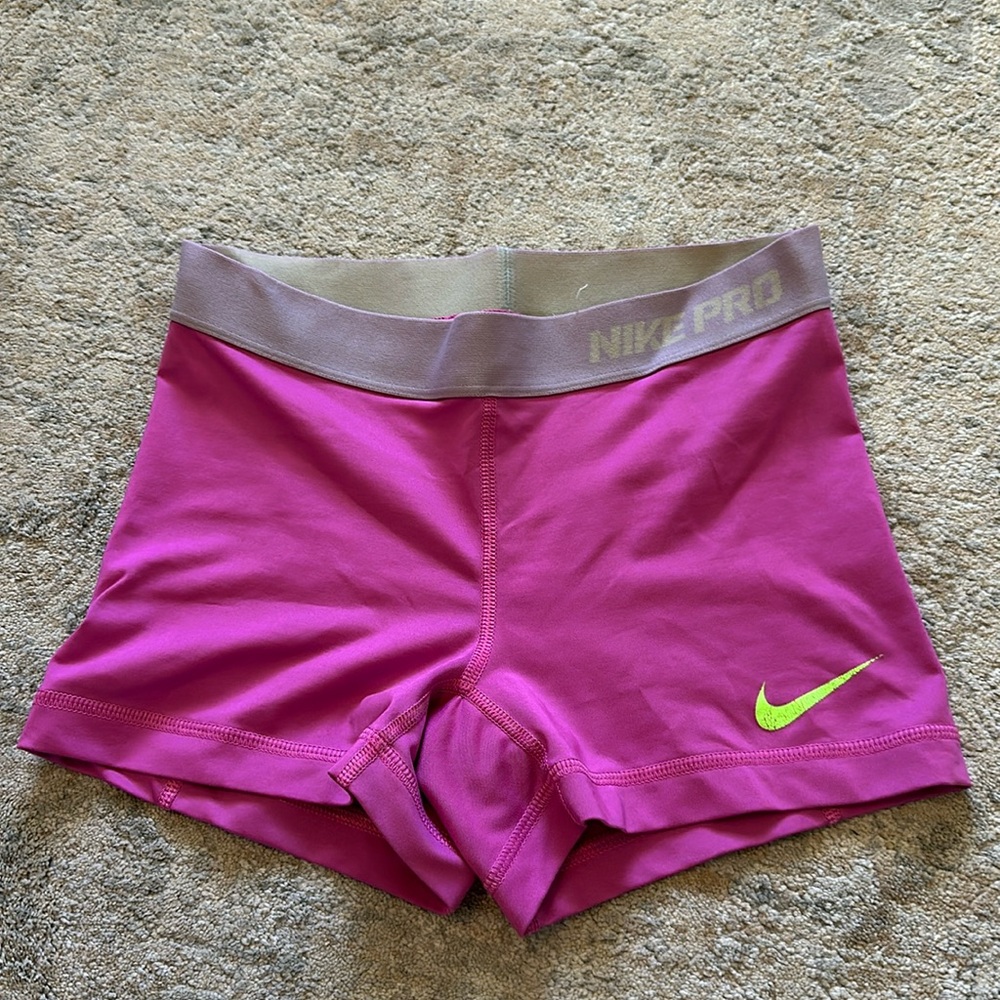 Bright Pink Nike Spandex